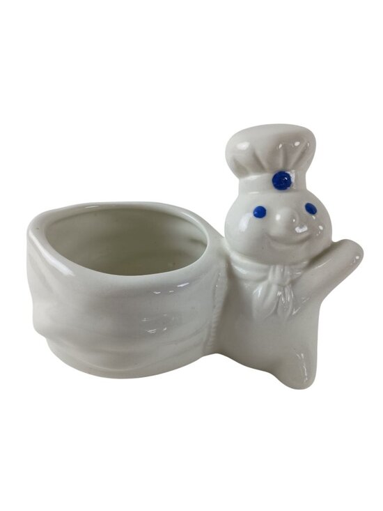 Pillsbury Other - Pillsbury Doughboy Kitchen Ceramic Scrubber/Sponge Holder Or Small Planter 1997